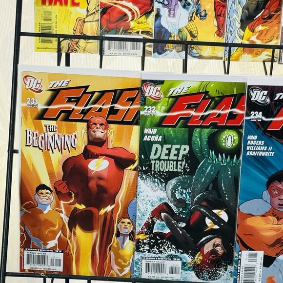 The Flash 218-228 231-232 236-240 lot (Volume 2 DC) Wally West Rogue War - Picture 7 of 7